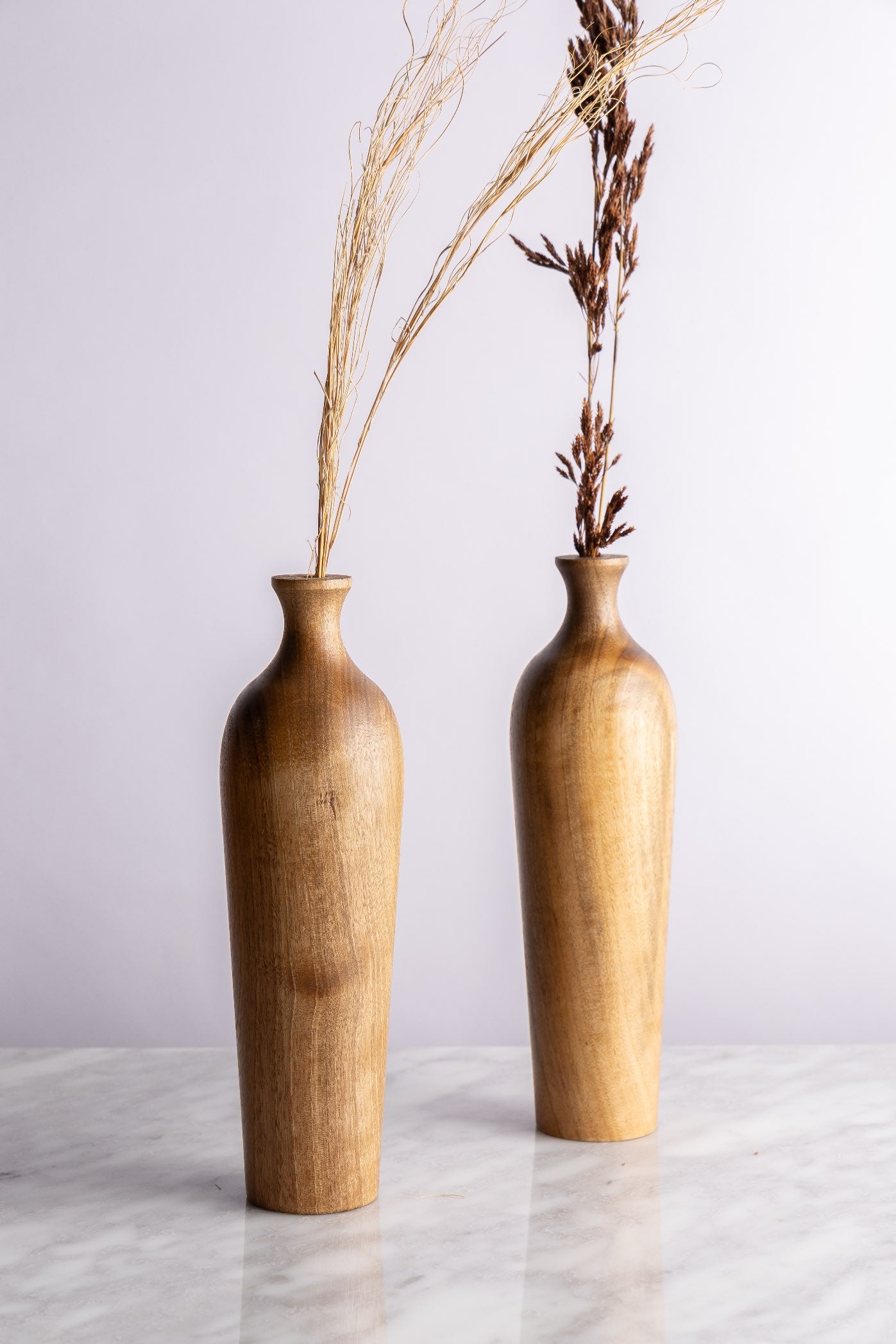 مزهرية خشبية