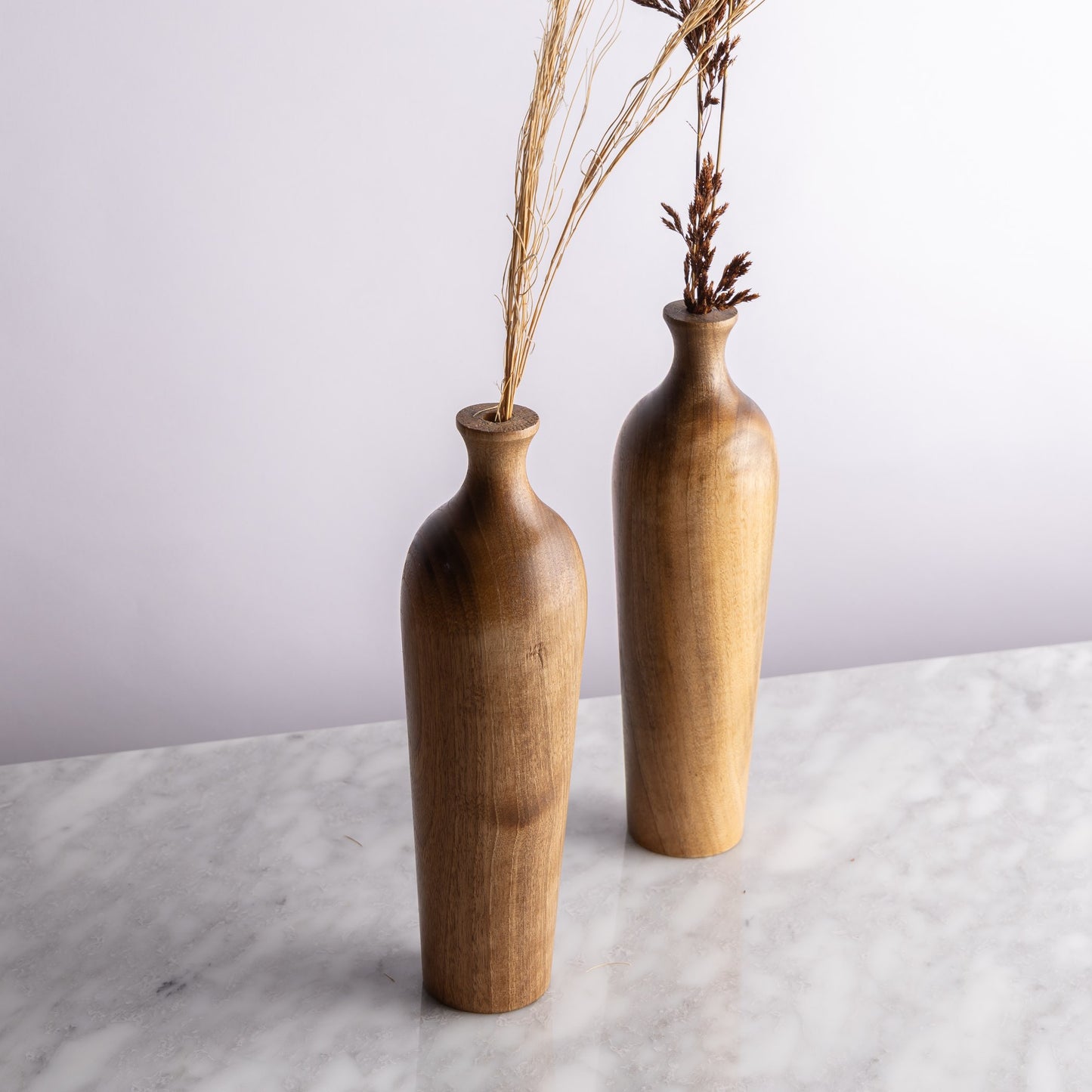 مزهرية خشبية