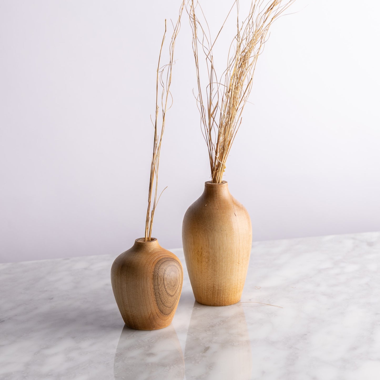 مزهرية خشبية