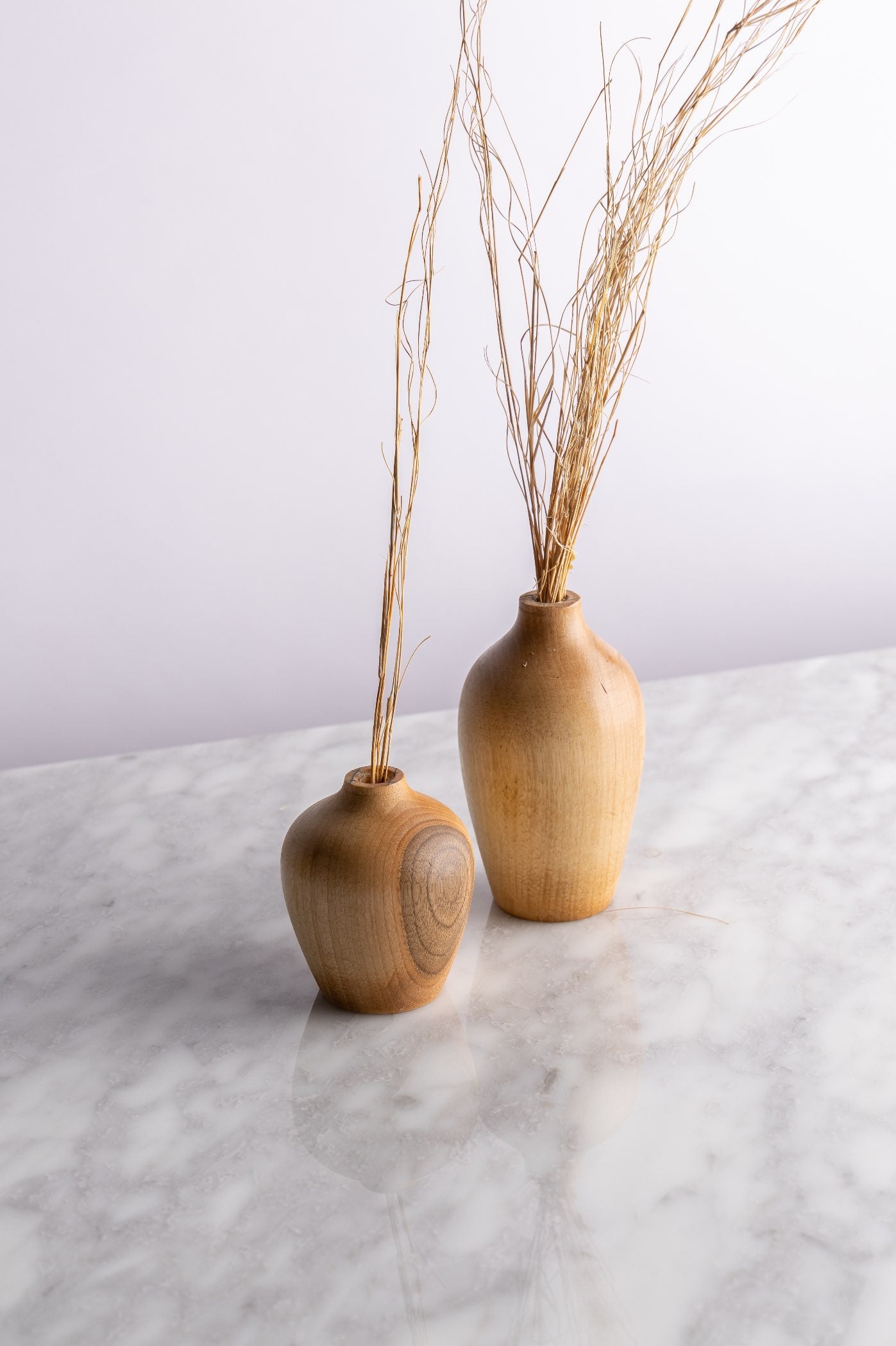 مزهرية خشبية