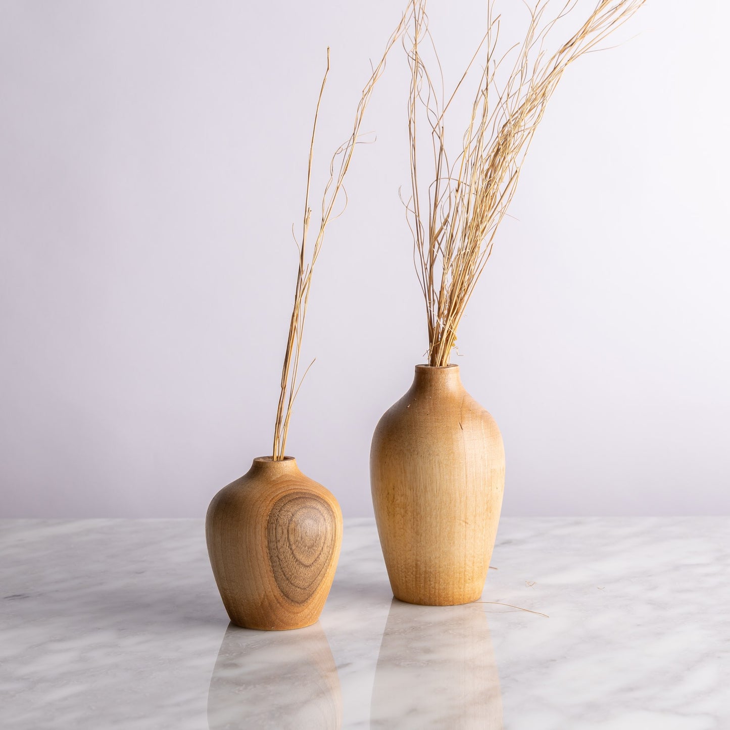 مزهرية خشبية