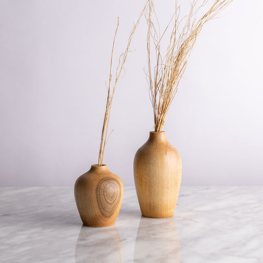 مزهرية خشبية