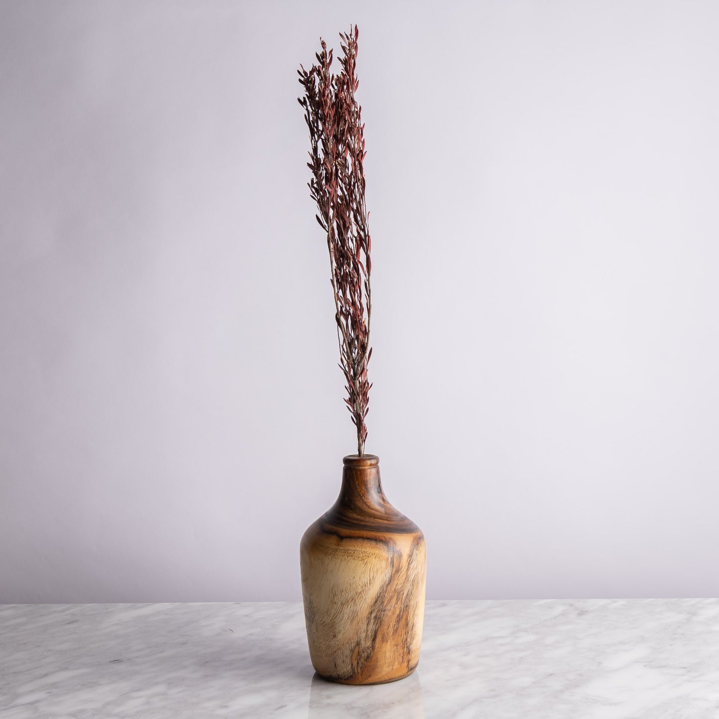 مزهرية خشبية