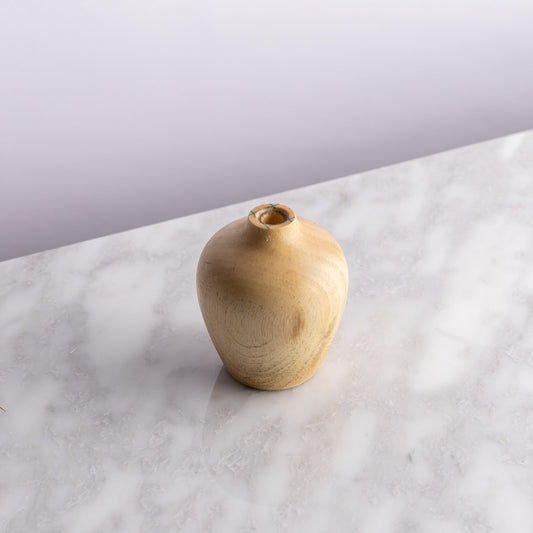 مزهرية خشبية