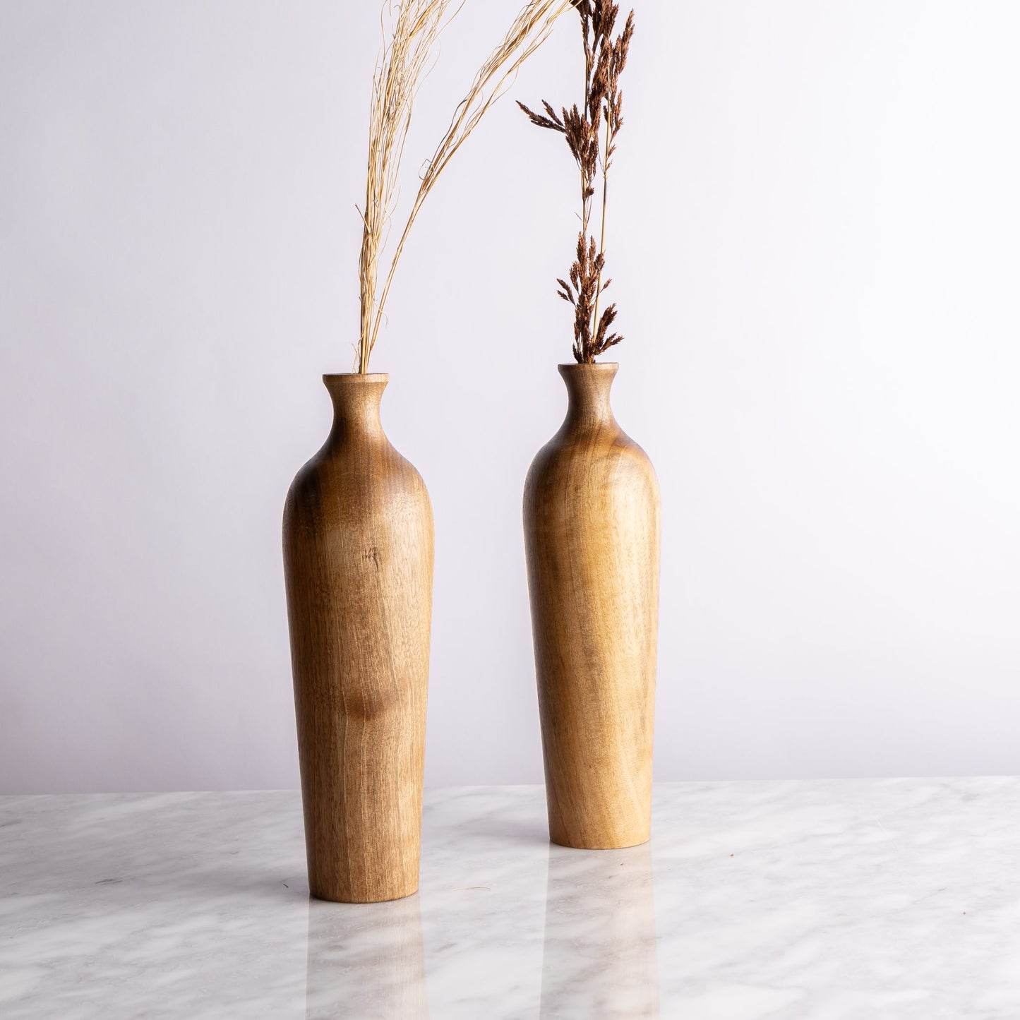 مزهرية خشبية